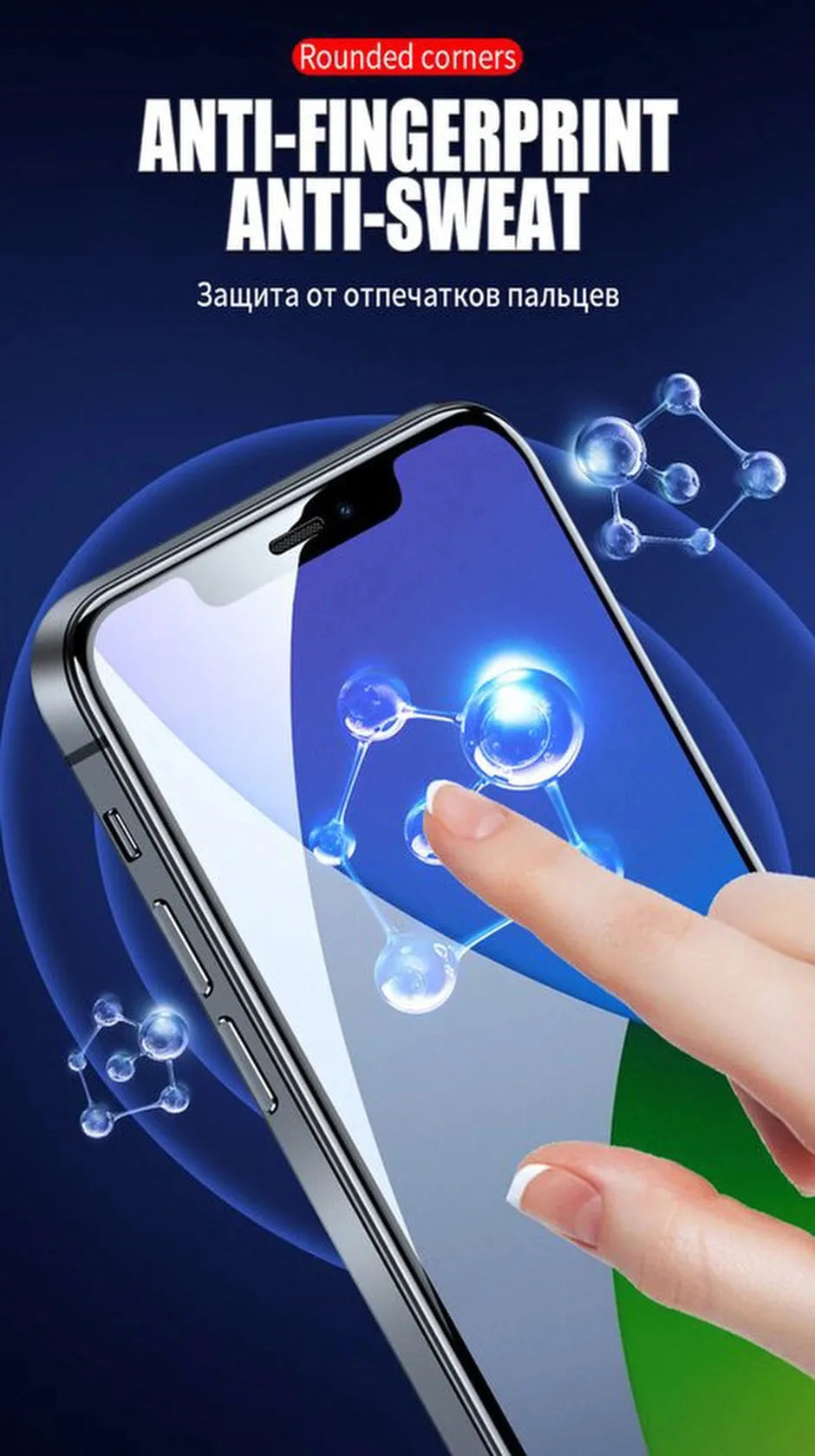 iPhone 13 Pro Max Screenprotector Full Cover Screenprotector Gehard 9H – 1-Pack-Ilumina Benelux