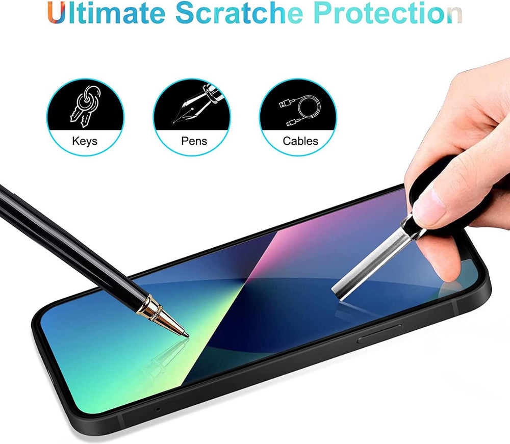 iPhone 13 Pro Max Screenprotector Full Cover Screenprotector Gehard 9H – 4-Pack-Ilumina Benelux