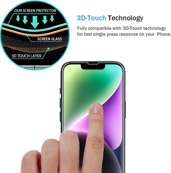 iPhone 13 Pro Max Screenprotector Gehard 9H – Anti-kras – 1-Pack-Ilumina Benelux
