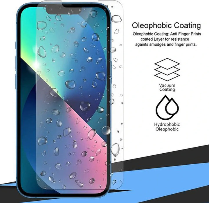 iPhone 13 Pro Max Screenprotector Gehard 9H – Anti-kras – 3-Pack-Ilumina Benelux