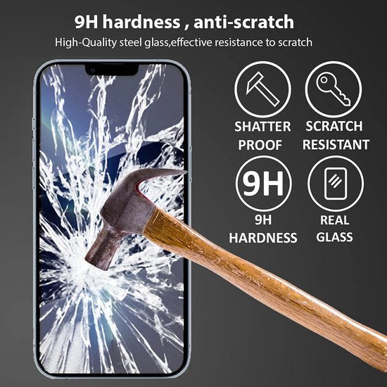 iPhone 13 Pro Max – Screenprotector Privacy Gehard 9H – Anti-kras-Ilumina Benelux
