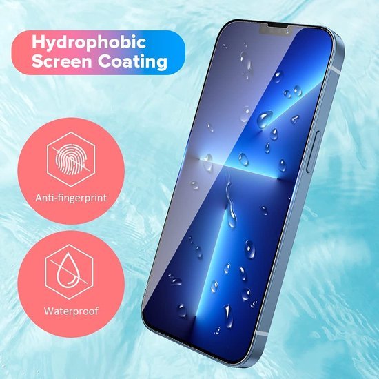 iPhone 13 Pro Screenprotector Gehard 9H – Anti-kras – 1-Pack-Ilumina Benelux
