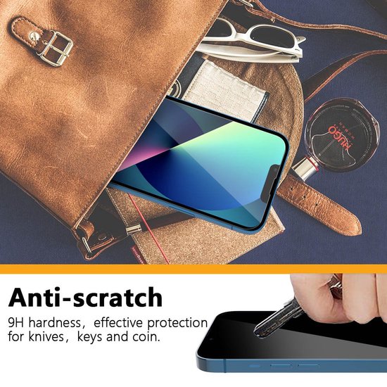 iPhone 13 Screenprotector Gehard 9H – Anti-kras – 5-Pack-Ilumina Benelux