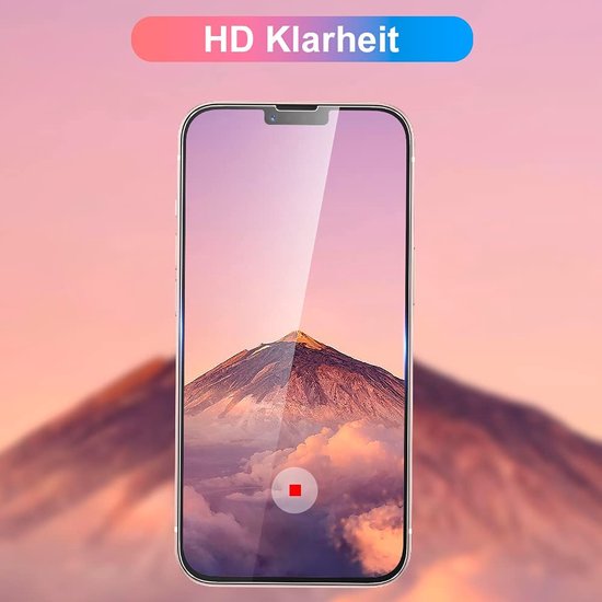 iPhone 13 Screenprotector voor en achterkant Gehard 9H – Anti-kras – 2-Pack-Ilumina Benelux