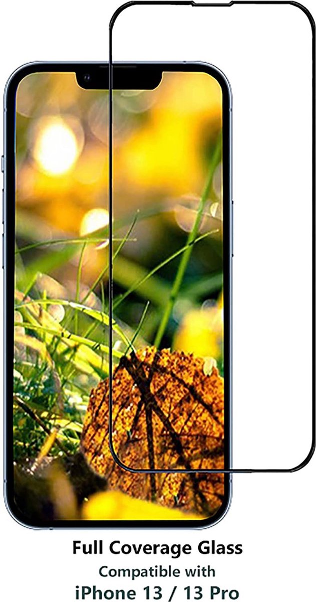 iPhone 13/13 Pro Screenprotector Full Cover – 9H Gehard Glas – 2-Pack-Ilumina Benelux