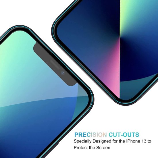 iPhone 13/13 Pro Screenprotector Full Cover Screenprotector Gehard 9H – 1-Pack-Ilumina Benelux