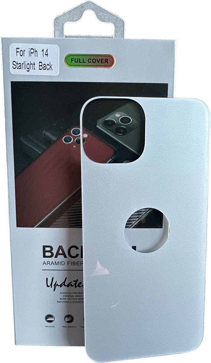 iPhone 14 – Achterkant Screenprotector Gehard 9H – Anti-kras - Starlight-Ilumina Benelux