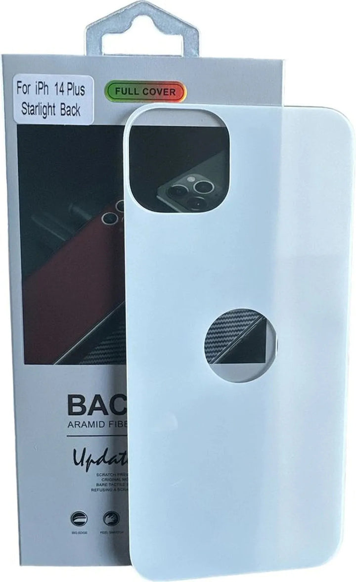 iPhone 14 Plus – Achterkant Tempered Glass – 9H Gehard Glas-Ilumina Benelux