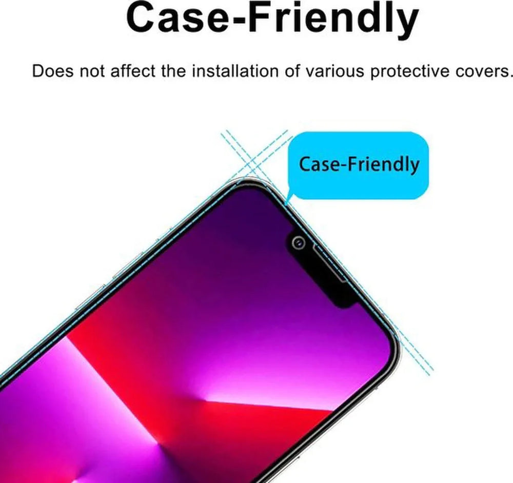 iPhone 14 Plus – Privacy Screenprotector – 9H Gehard Glas – 2-Pack-Ilumina Benelux