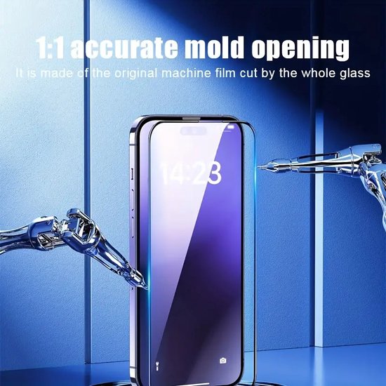 iPhone 14 Plus Screenprotector Gehard 9H – Anti-kras – 5-Pack-Ilumina Benelux