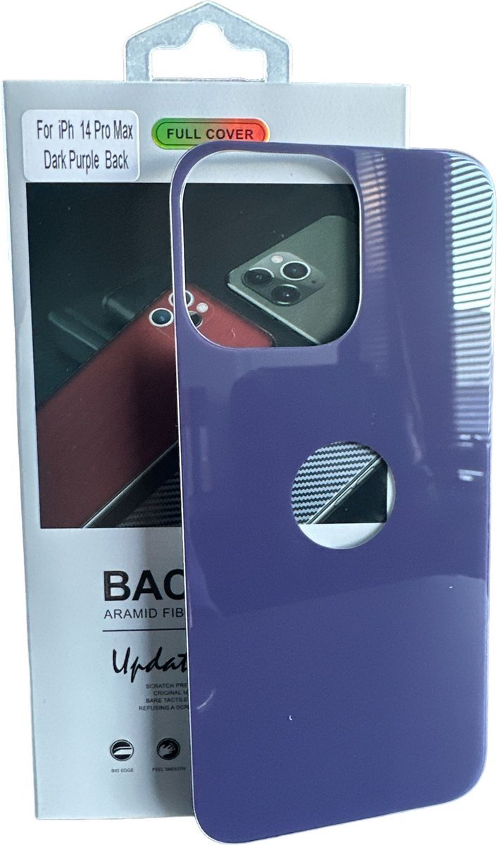 iPhone 14 Pro Max – Achterkant – Gehard Glas – 9H Anti-kras-Ilumina Benelux