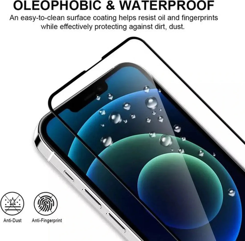 iPhone 14 Pro Max Screenprotector Full Cover Screenprotector Gehard 9H – 1-Pack-Ilumina Benelux