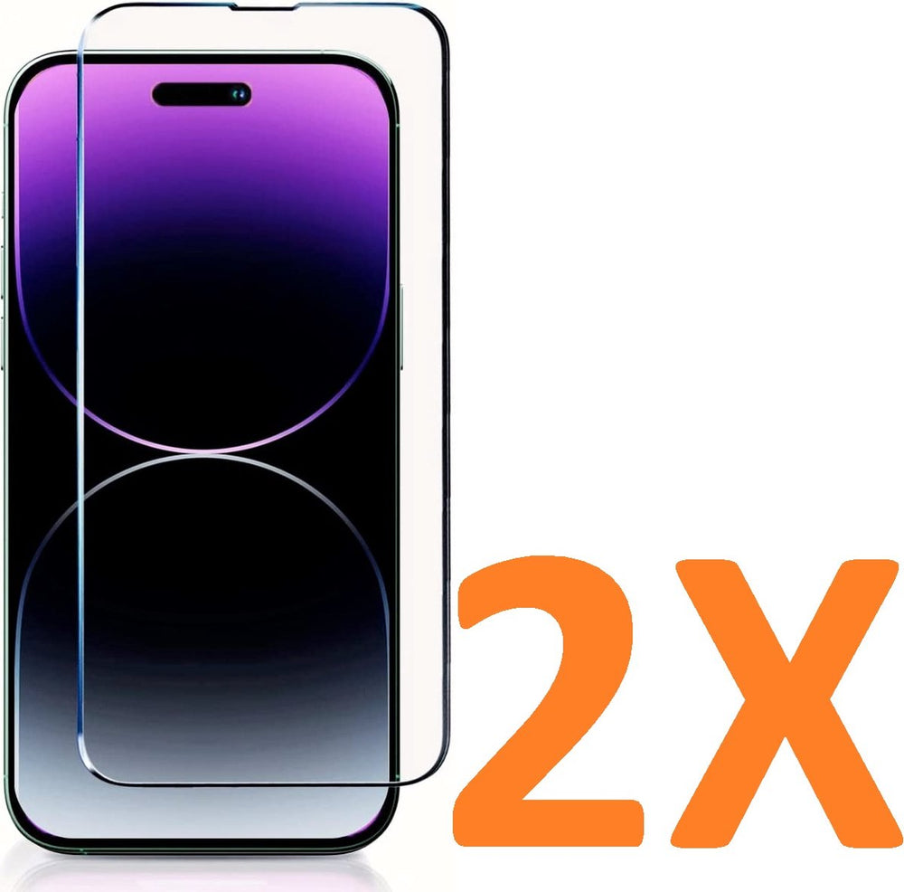 iPhone 14 Pro Screenprotector Gehard 9H – Anti-kras – 2-Pack-Ilumina Benelux