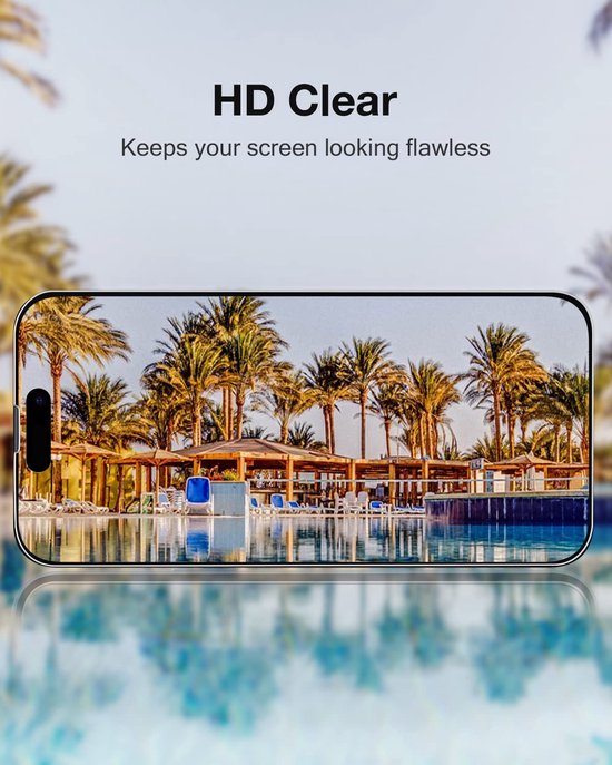iPhone 15 Plus Screenprotector Gehard 9H – Anti-kras – 1-Pack-Ilumina Benelux