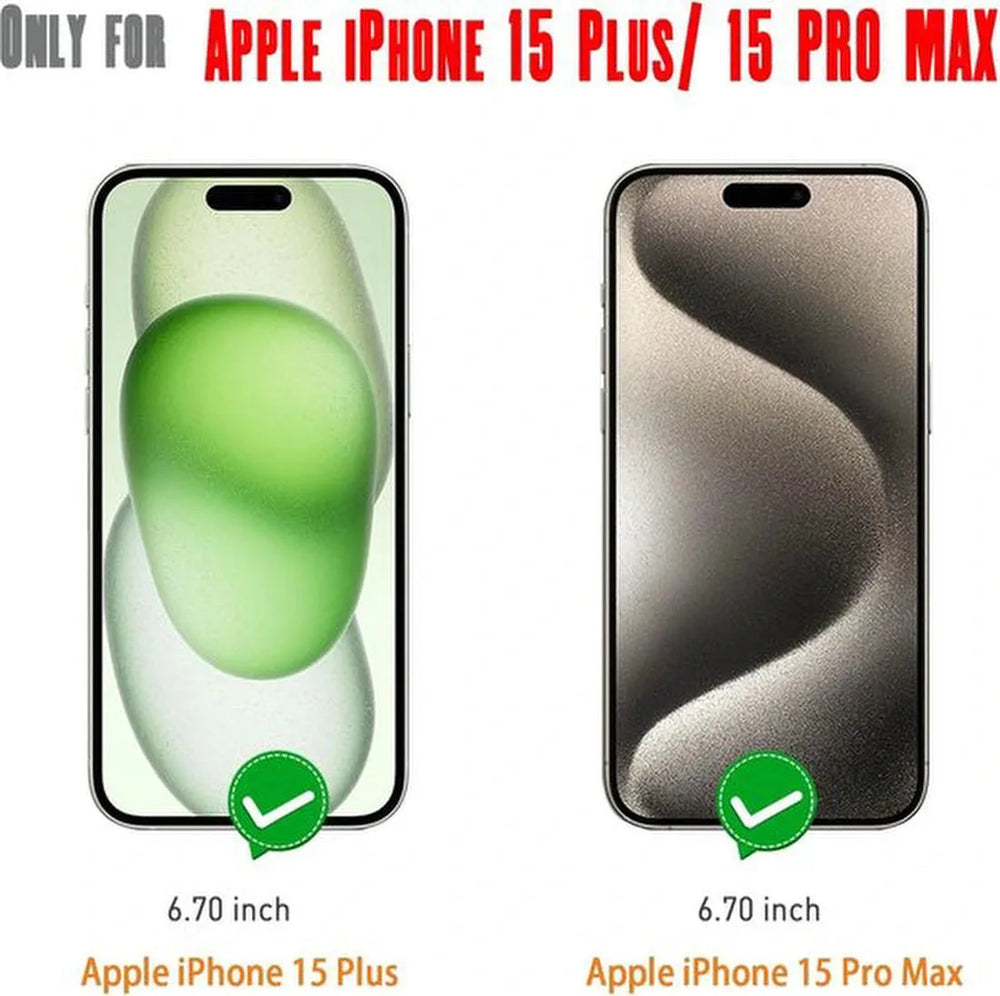 iPhone 15 Plus/15 Pro Max Screenprotector Gehard 9H – Anti-kras – 4-Pack-Ilumina Benelux