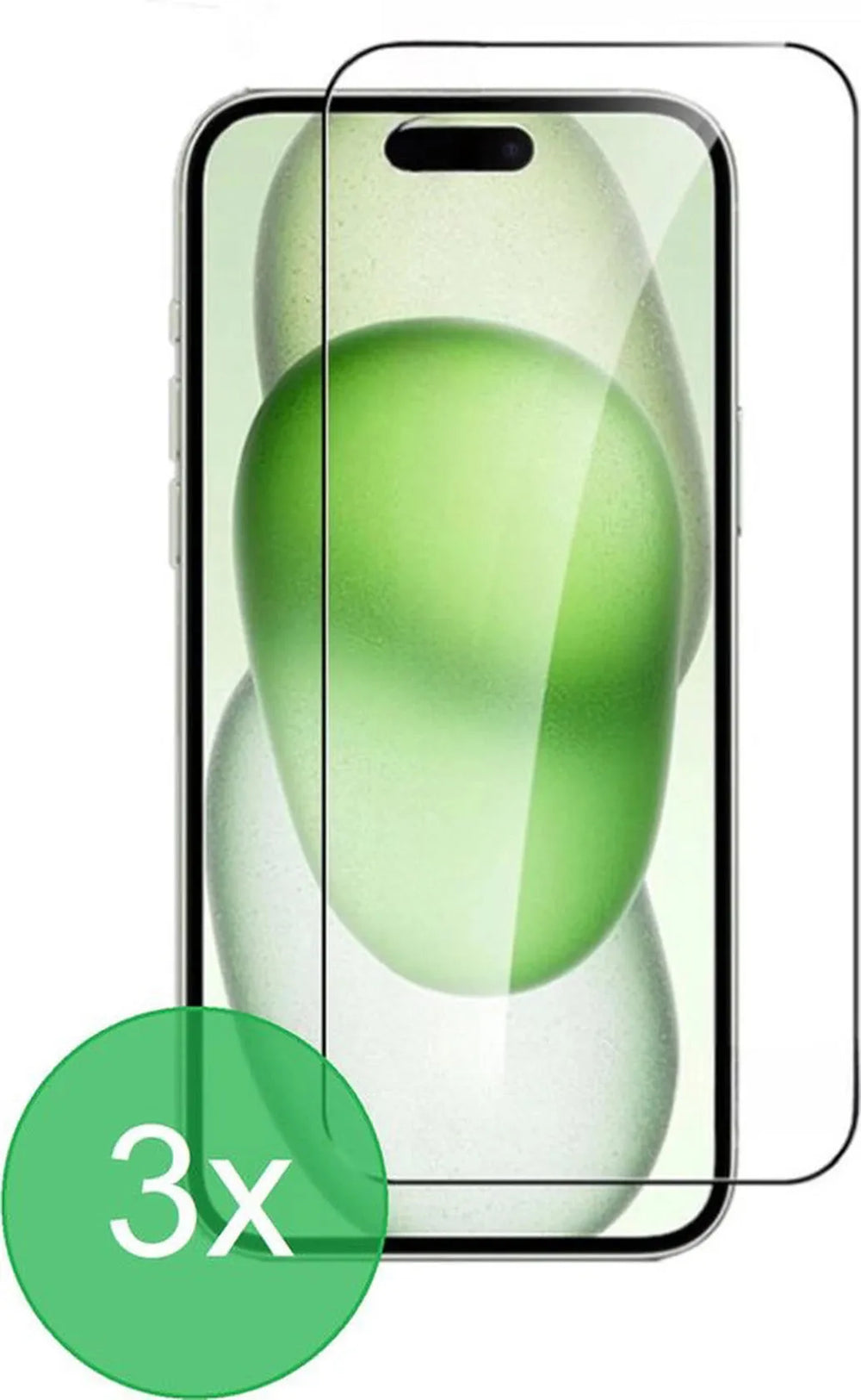 iPhone 15 Plus/Pro Max Screenprotector Gehard 9H – Anti-kras – 3-Pack-Ilumina Benelux