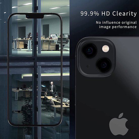 iPhone 15 Pro Max – Camera Lens & Privacy Screenprotector – 4-Pack Tempered Glas-Ilumina Benelux
