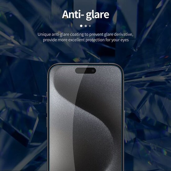 iPhone 16 – 9H Gehard Glas – Anti-kras – 4-Pack-Ilumina Benelux