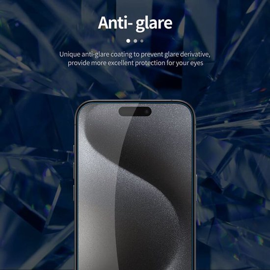 iPhone 16 Plus – 9H Gehard Glas – Anti-kras – 5-Pack Tempered Glas-Ilumina Benelux