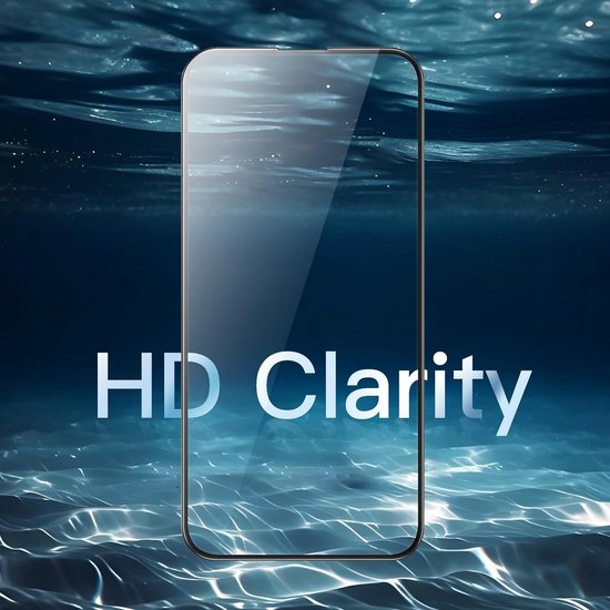 iPhone 16 Plus Screenprotector Full Cover – 9H Gehard Glas – 5-Pack Tempered Glas-Ilumina Benelux