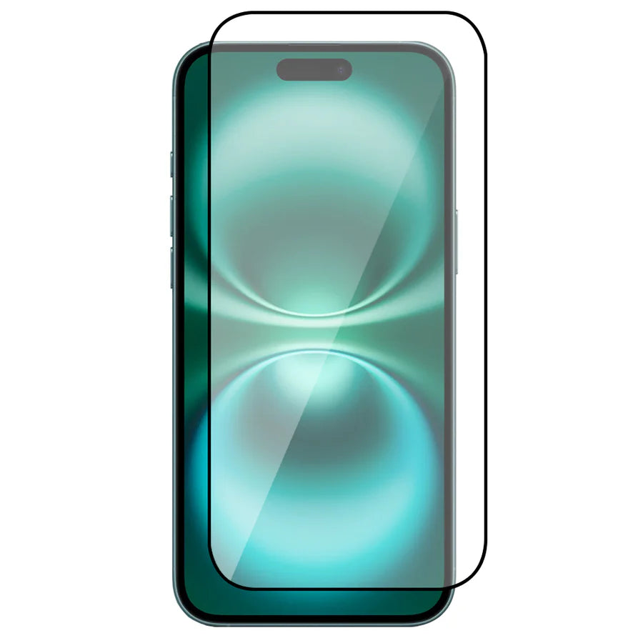 iPhone 16 Plus Screenprotector Full Cover – 9H Gehard Glas – Tempered Glas – 1-Pack-Ilumina Benelux