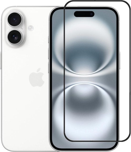 iPhone 16 Plus Screenprotector Full Cover Screenprotector Gehard 9H – 1-Pack-Ilumina Benelux