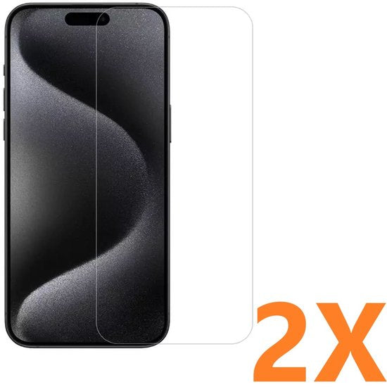 iPhone 16 Pro Max Screenprotector Gehard 9H – Anti-kras – 2-Pack-Ilumina Benelux