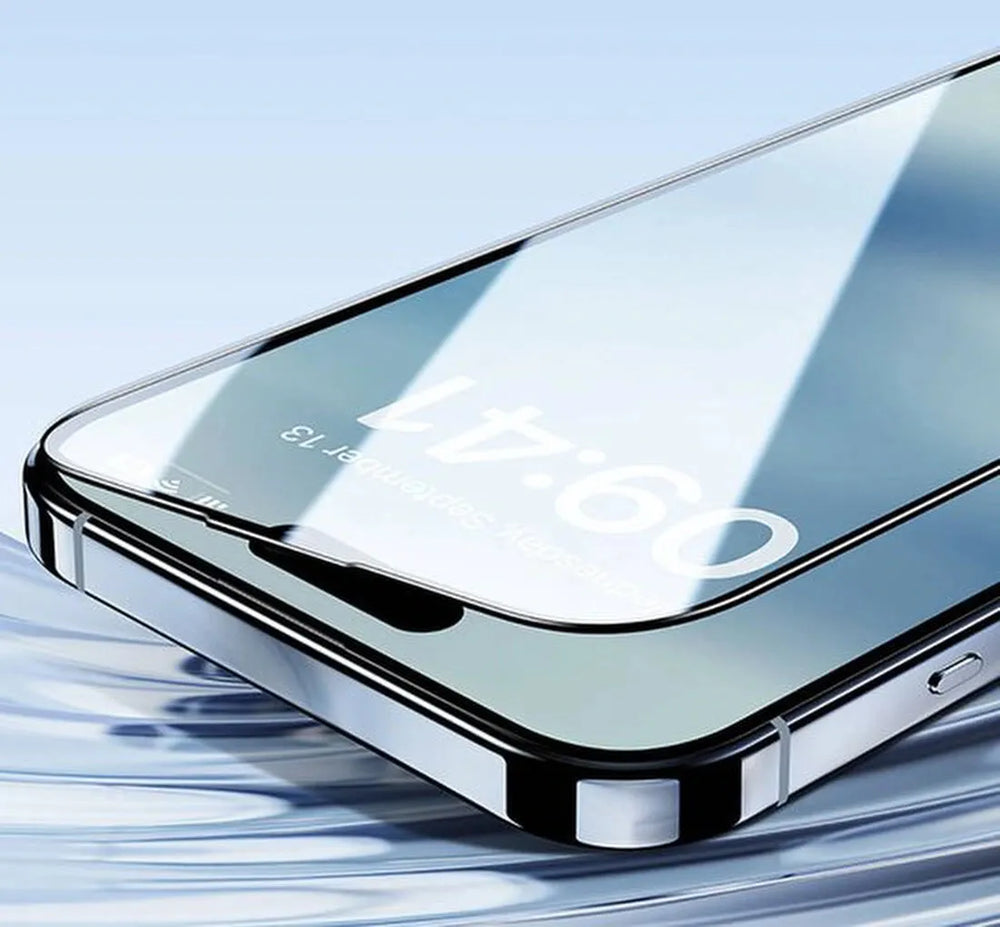 iPhone 16 Pro Screenprotector Full Cover Screenprotector Gehard 9H – 2-Pack-Ilumina Benelux