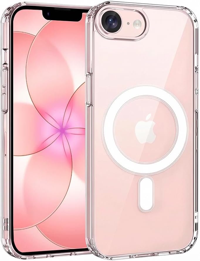 iPhone 16E & 17E Hoesje – Transparant MagSafe Case Slim & Schokbestendig-Ilumina Benelux