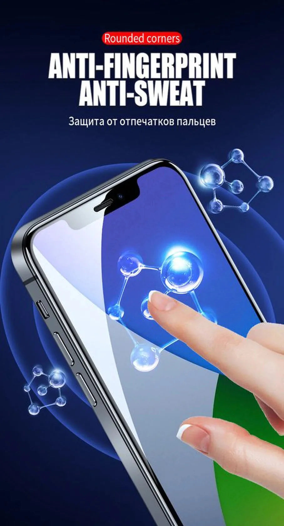 iPhone 16e/14/13 Screenprotector Full Cover – 9H Gehard Glas – 3-Pack-Ilumina Benelux