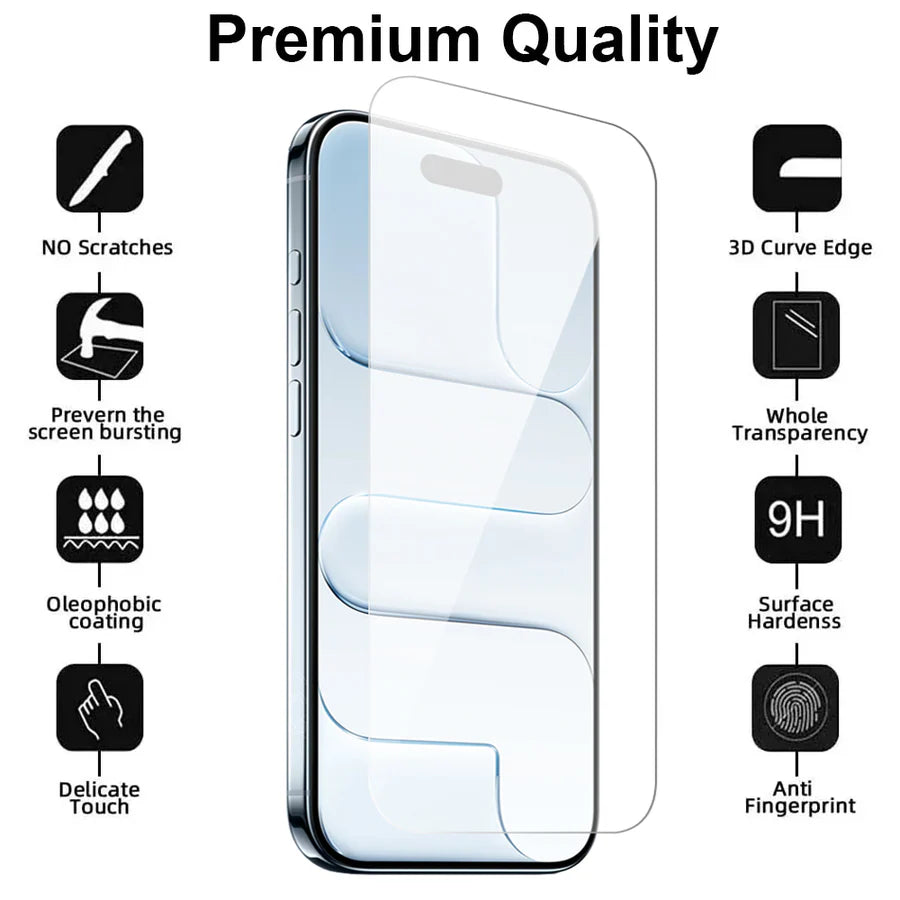 iPhone 17 Air Screenprotector Gehard 9H – Anti-kras – 1-Pack-Ilumina Benelux