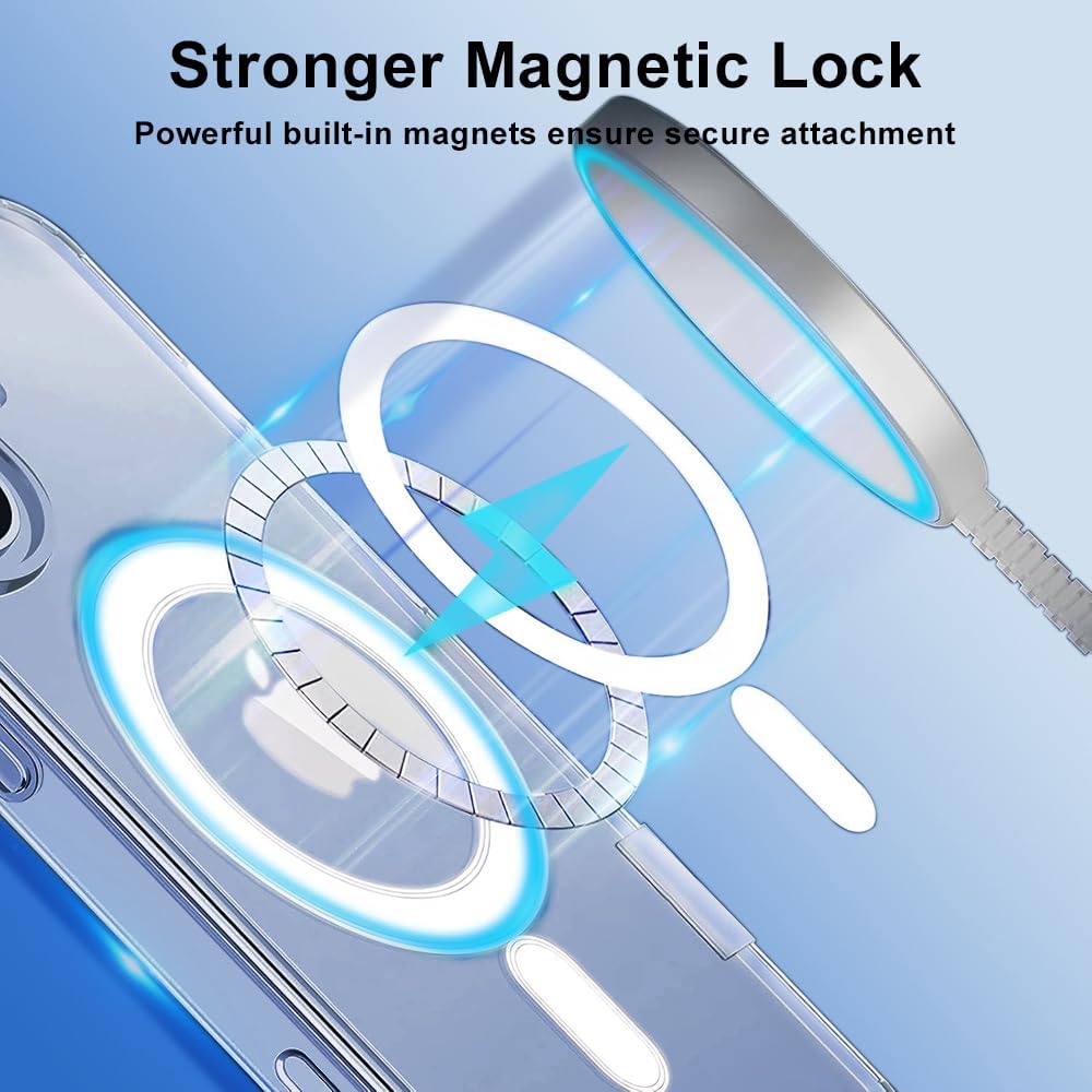 iPhone 17 Hoesje – Transparant MagSafe Case Slim & Schokbestendig-Ilumina Benelux