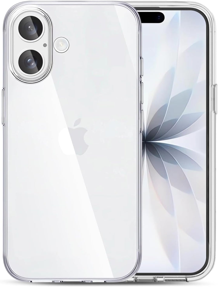 iPhone 17 Hoesjes - Siliconen Backcover - Soft TPU - Transparant-Ilumina Benelux