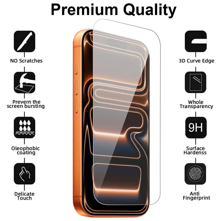 iPhone 17 Pro – 9H Gehard Glas – Anti-kras – 1-Pack-Ilumina Benelux