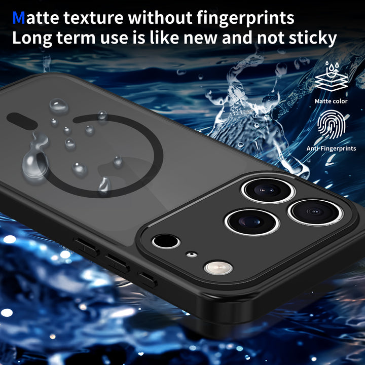 iPhone 17 Pro Max Hoesje – MagSafe Case Zwart met 2 Screenprotectors & Camerabescherming-Ilumina Benelux