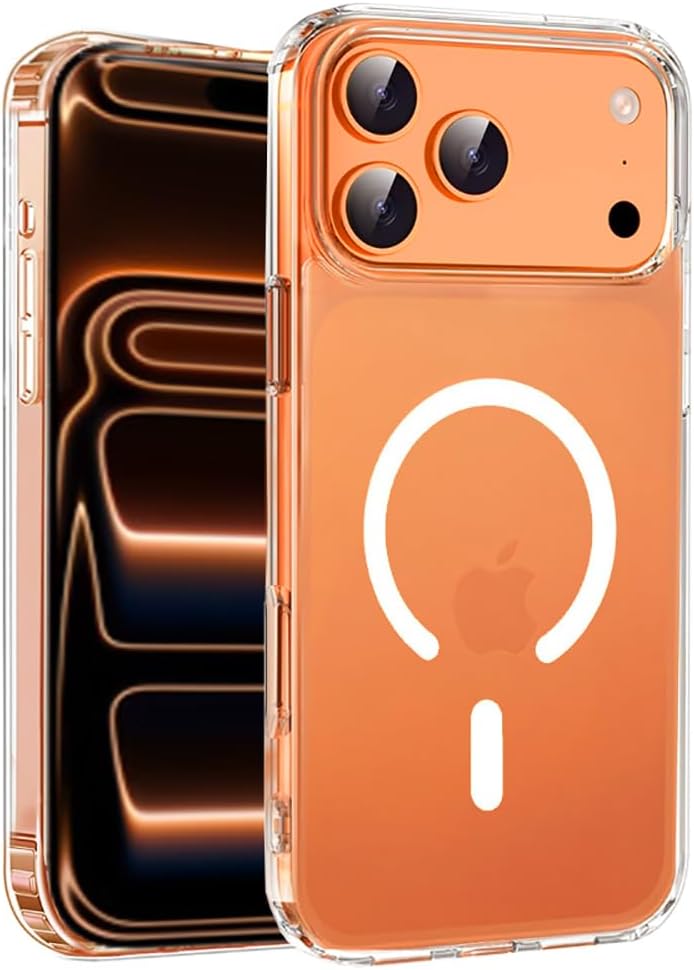 iPhone 17 Pro Hoesje – Transparant MagSafe Case Slim & Schokbestendig-Ilumina Benelux