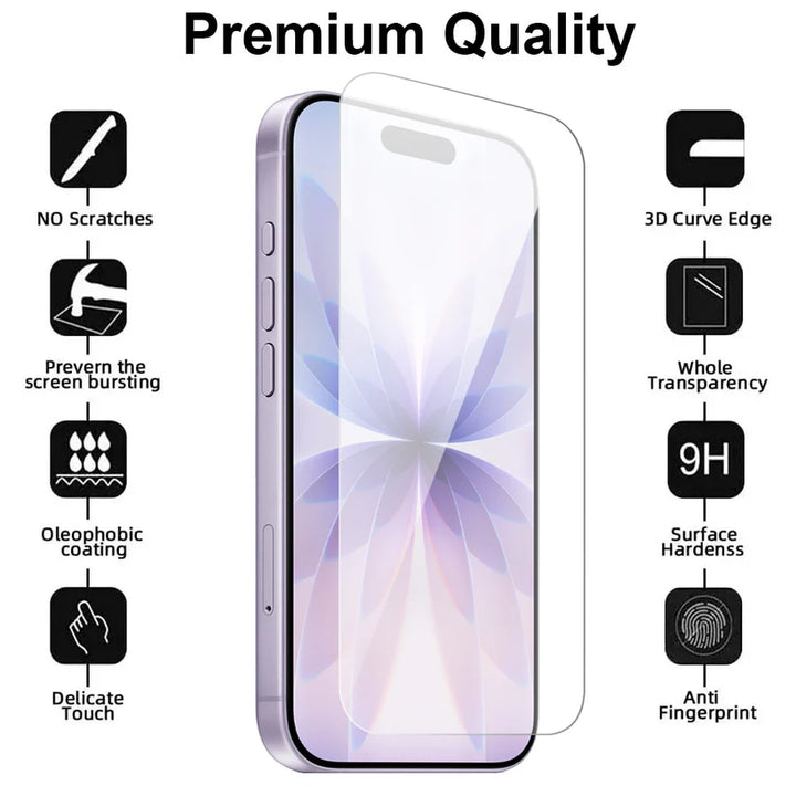 iPhone 17 Screenprotector Gehard 9H – Anti-kras – 1-Pack-Ilumina Benelux