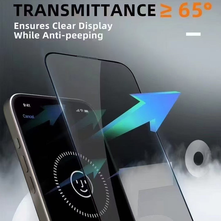 Privacy iPhone Air Screenprotector Gehard 9H – Anti-Gluren – 1-Pack – Arc Edge-Ilumina Benelux
