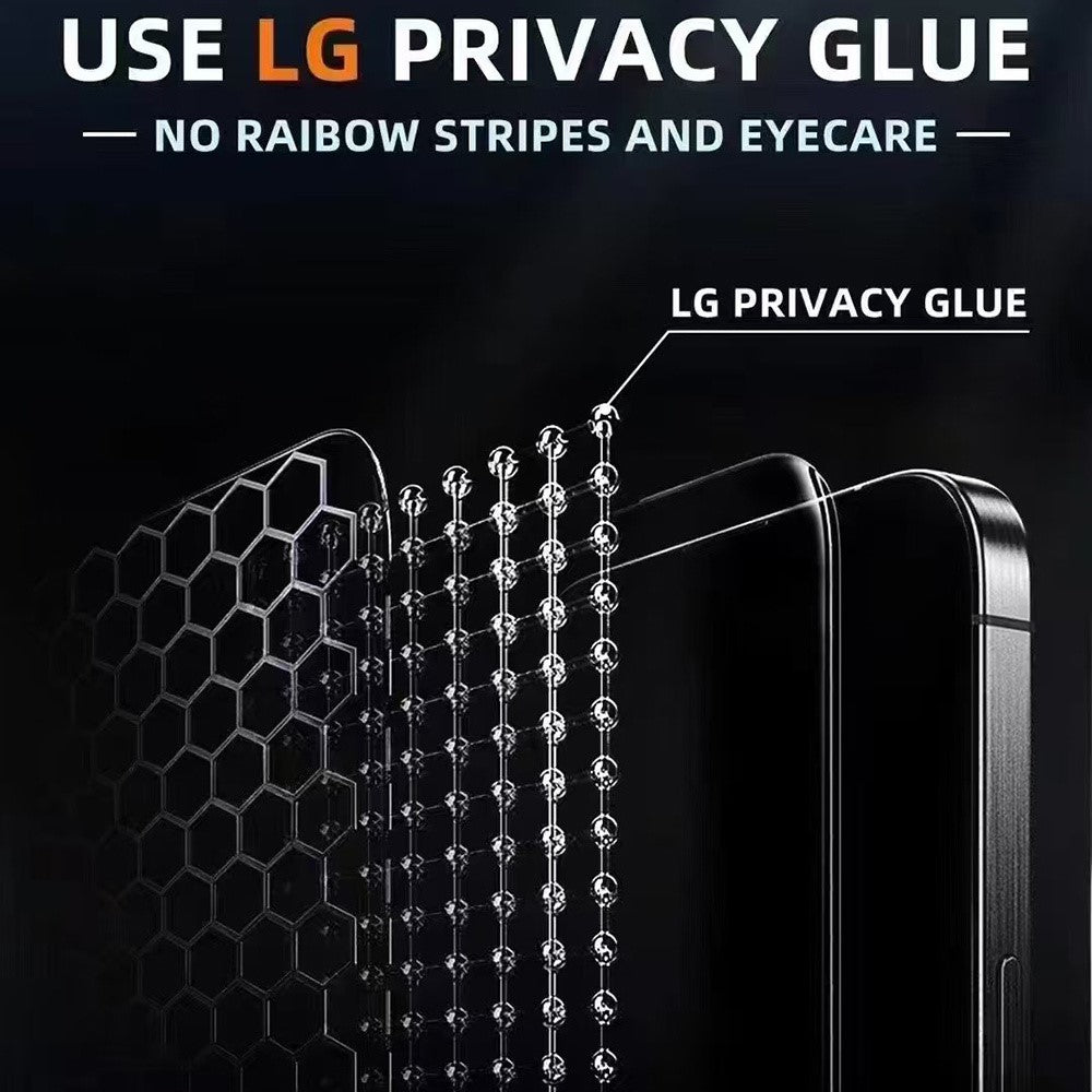 Privacy iPhone Air Screenprotector Gehard 9H – Anti-Gluren – 1-Pack – Arc Edge-Ilumina Benelux