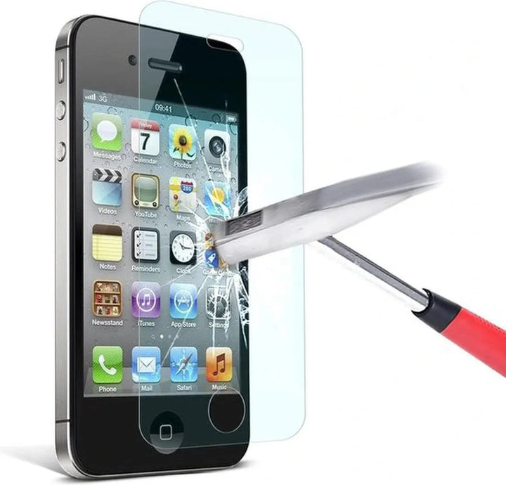 iPhone 4/4S Screenprotector Gehard 9H – Anti-kras – 3-Pack Tempered Glas-Ilumina Benelux