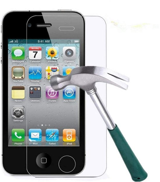 iPhone 4/4S Screenprotector Gehard 9H – Anti-kras – 3-Pack Tempered Glas-Ilumina Benelux