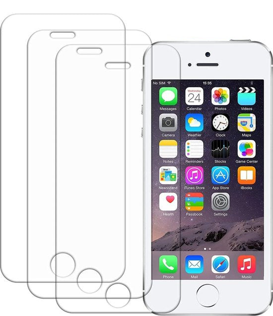 iPhone 4/4S Screenprotector Gehard 9H – Anti-kras – Tempered Glas – 3-Pack-Ilumina Benelux