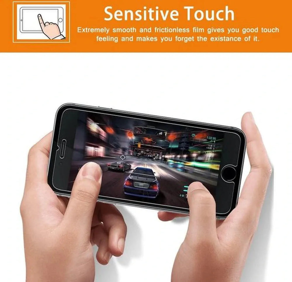 iPhone 6 Plus/6S Plus Screenprotector Gehard 9H – Anti-kras – Tempered Glas – 3-Pack-Ilumina Benelux