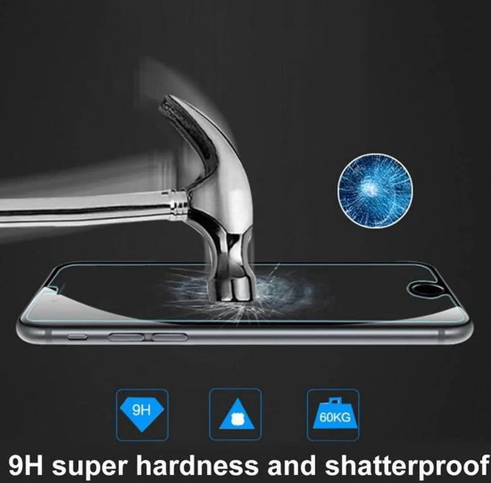 iPhone 6/6S Screenprotector Gehard 9H – Anti-kras – 2-Pack-Ilumina Benelux