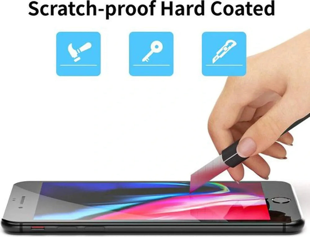 iPhone 7 Plus/8 Plus – Gehard Glas Screenprotector Full Cover-Ilumina Benelux