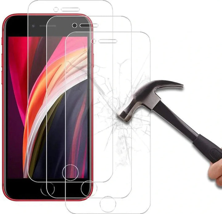 iPhone 7/8/SE 2020 Screenprotector Gehard 9H – Anti-kras – 3-Pack-Ilumina Benelux