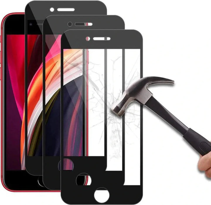 iPhone 7/8/SE 2020 Screenprotector Gehard 9H – Anti-kras – 3-Pack-Ilumina Benelux