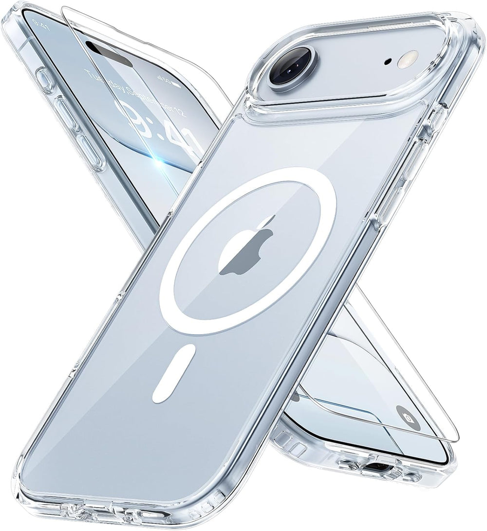 iPhone Air Hoesje – Transparant MagSafe Case met 2 Screenprotectors-Ilumina Benelux