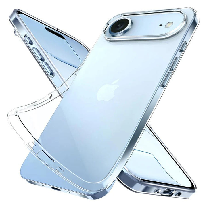 iPhone Air Hoesjes - Siliconen Backcover - Soft TPU - Transparant-Ilumina Benelux
