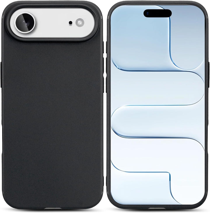 iPhone Air Hoesjes - Siliconen Backcover - Soft Touch - Schokbestendig - Zwart-Ilumina Benelux